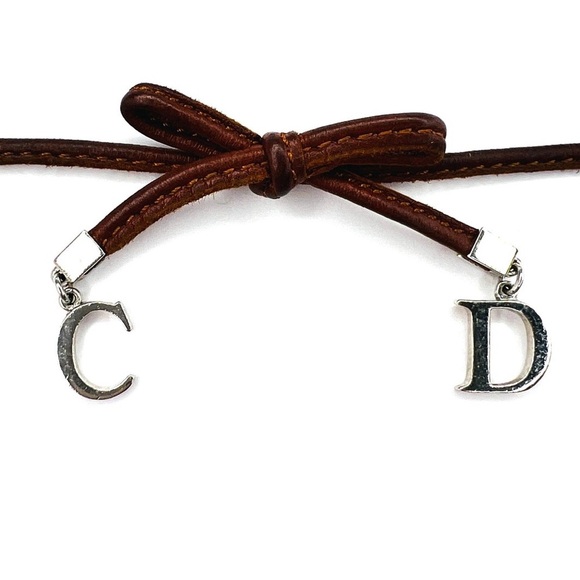 Dior Leather Ribbon Bracelet - Picture 6 of 9
